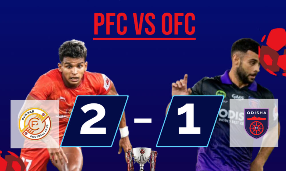 Punjab FC vs Odisha FC