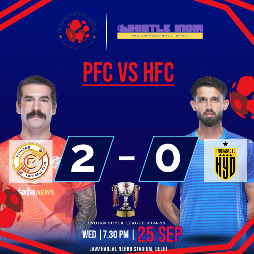 Punjab FC vs Hyderabad FC Match 13